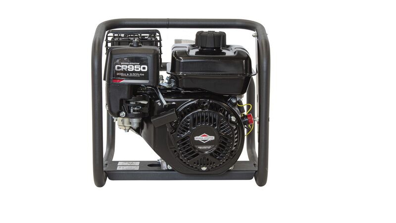 Čerpadlo na čistú/mierne znečistenú vodu, Výtlak 40m, Benzínový motor Briggs & Stratton, WASPPER WP20-B – Obrázok 3