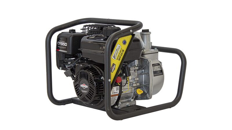 Čerpadlo na čistú/mierne znečistenú vodu, Výtlak 40m, Benzínový motor Briggs & Stratton, WASPPER WP20-B – Obrázok 11