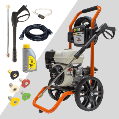 Gaspper GP3300HD Pro Pressure Washer, Honda, 5.5 HP, 220 bar/3.200 PSI